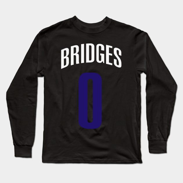 Miles Bridges #0 Long Sleeve T-Shirt by Cabello's
